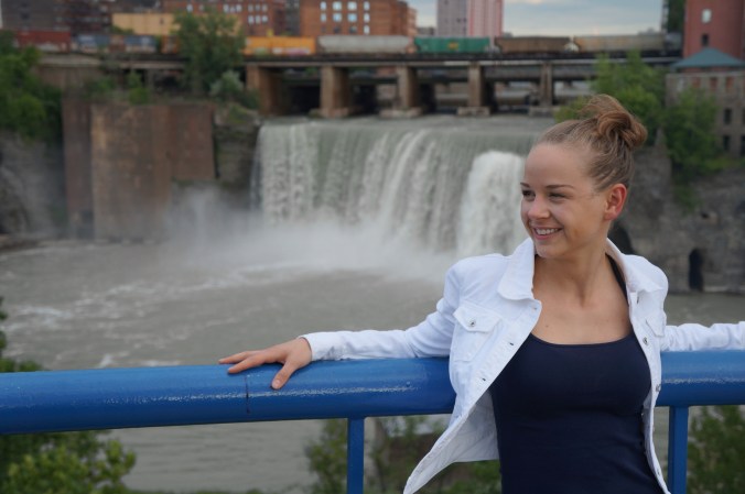 Anna at High Falls, Rochester, NY